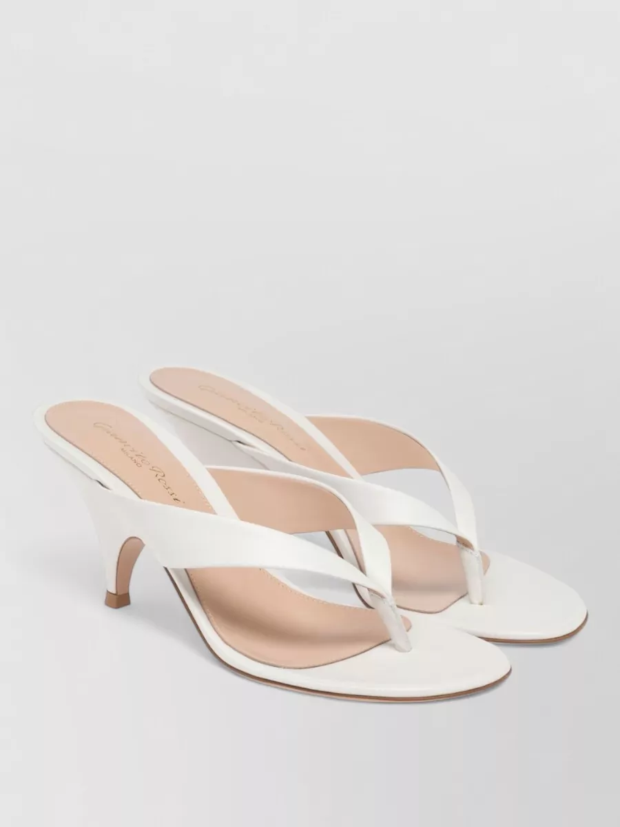 Gianvito Rossi Leather Thong Sandals