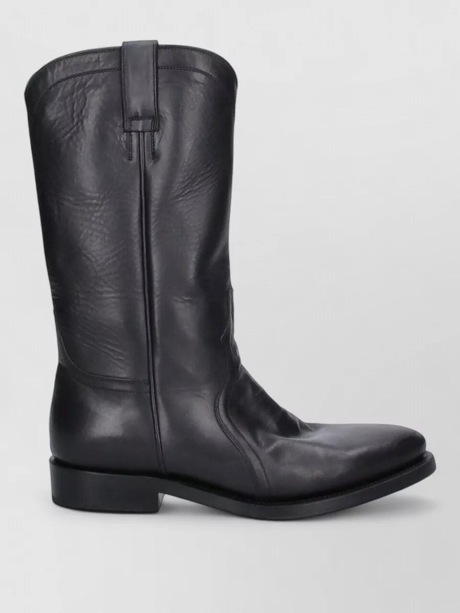 Jil Sander leather ankle boots