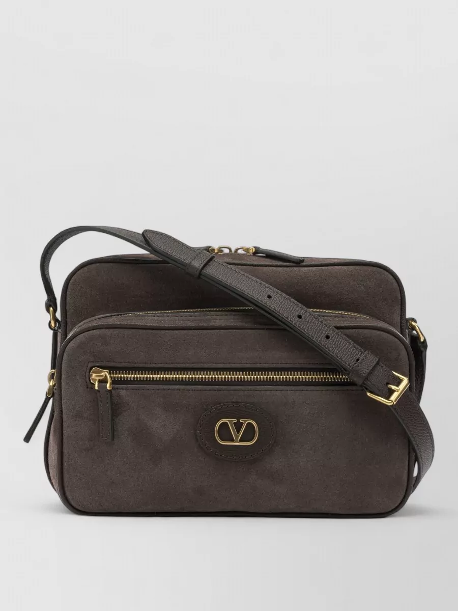 Valentino Garavani antibes small suede leather shoulder bag