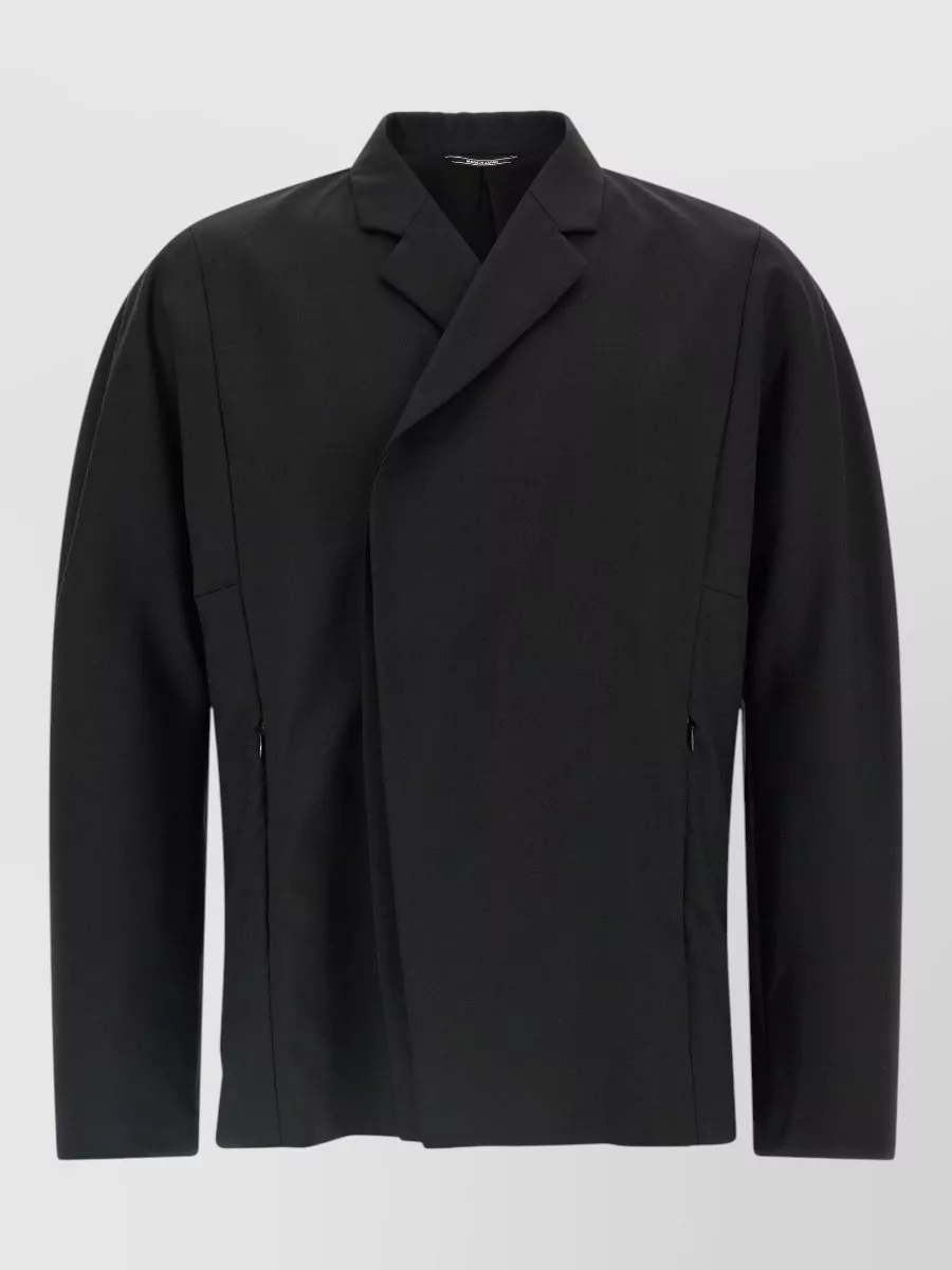 Kiko Kostadinov wool mohair single-breasted coat