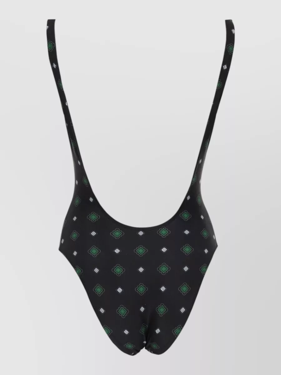 Moschino Printed One-Piece Swimsuit