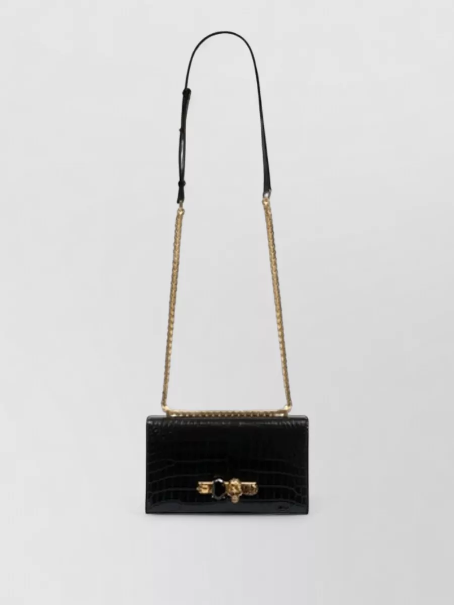 Alexander McQueen leather crossbody bag