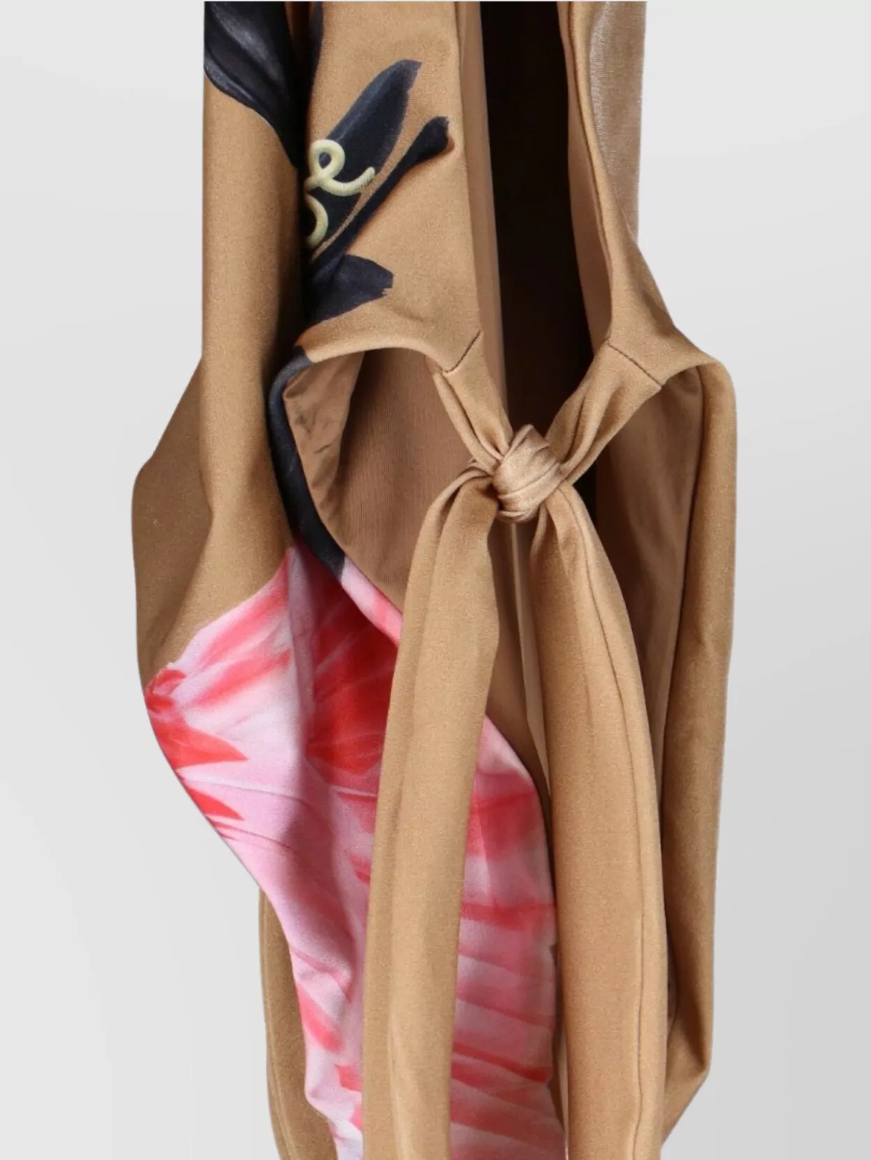 Chloé Flamingo Print Low Back Coverups
