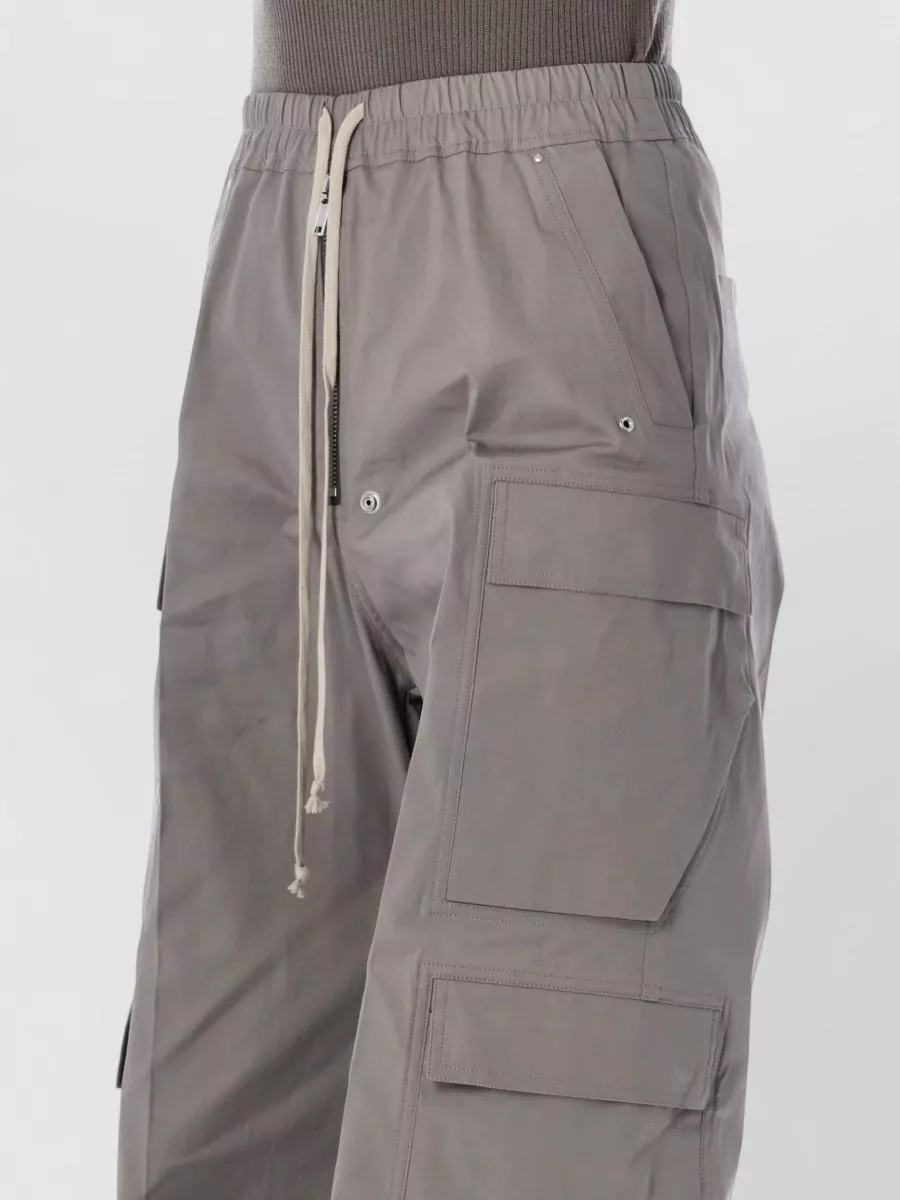 Rick Owens Wide-Leg Cargo Trousers