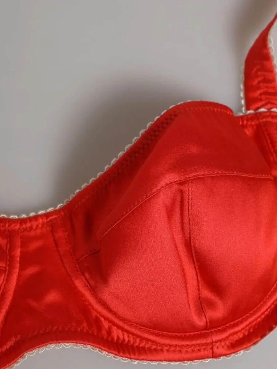Dolce&Gabbana Silk Satin Underwire Bra