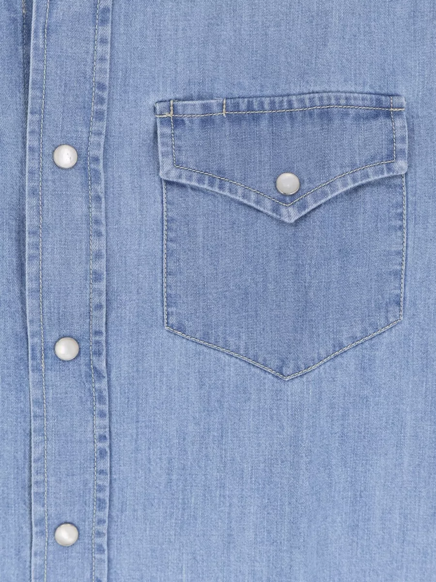 Brunello Cucinelli Denim Easy-Fit Shirt