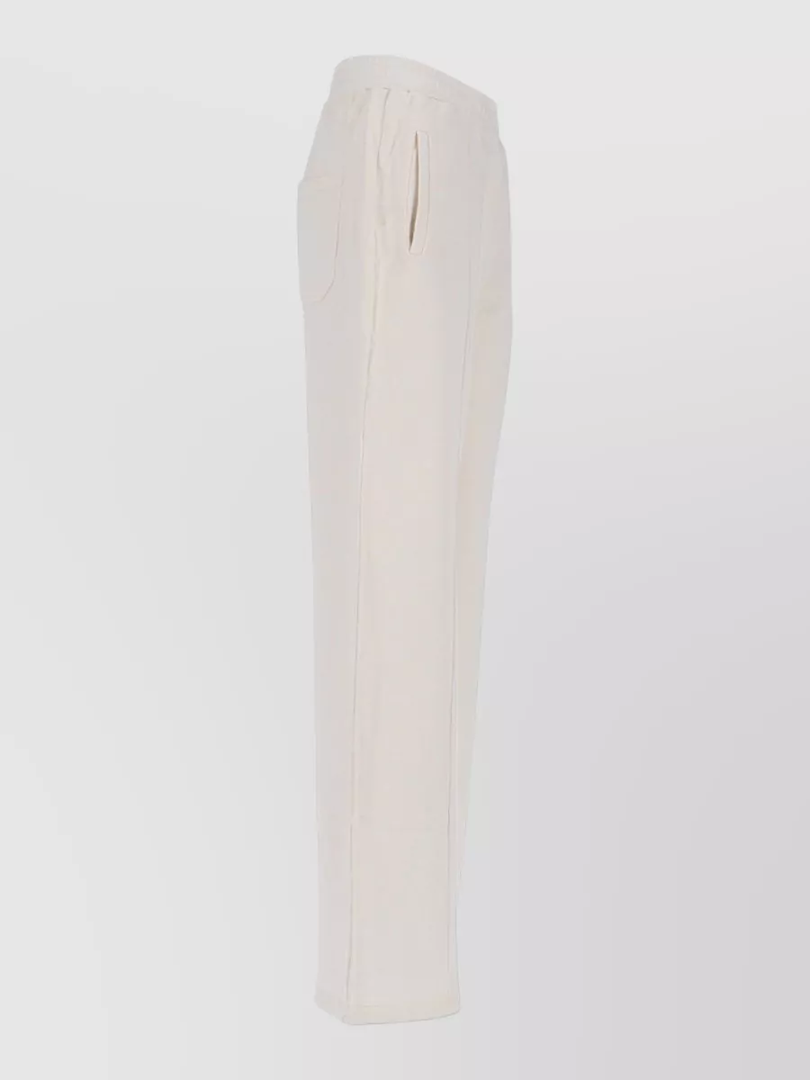 Golden Goose Wide Leg Trousers Star Embellishments Pockets