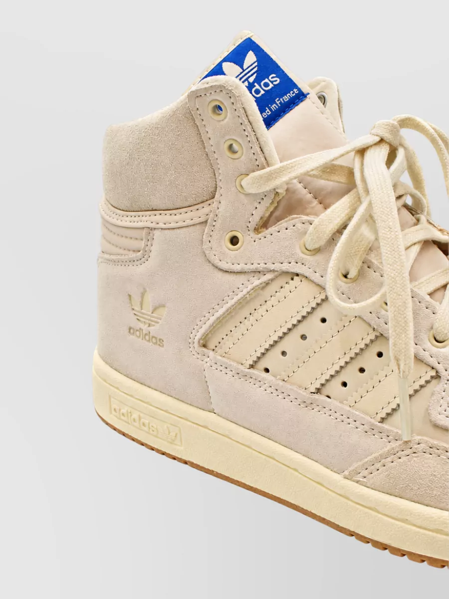 Adidas Leather Hi-Top Sneakers