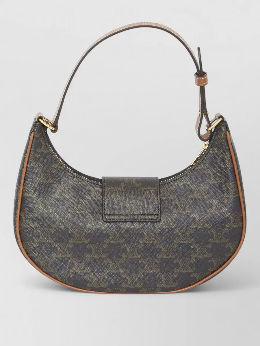 Celine Canvas clutch bag