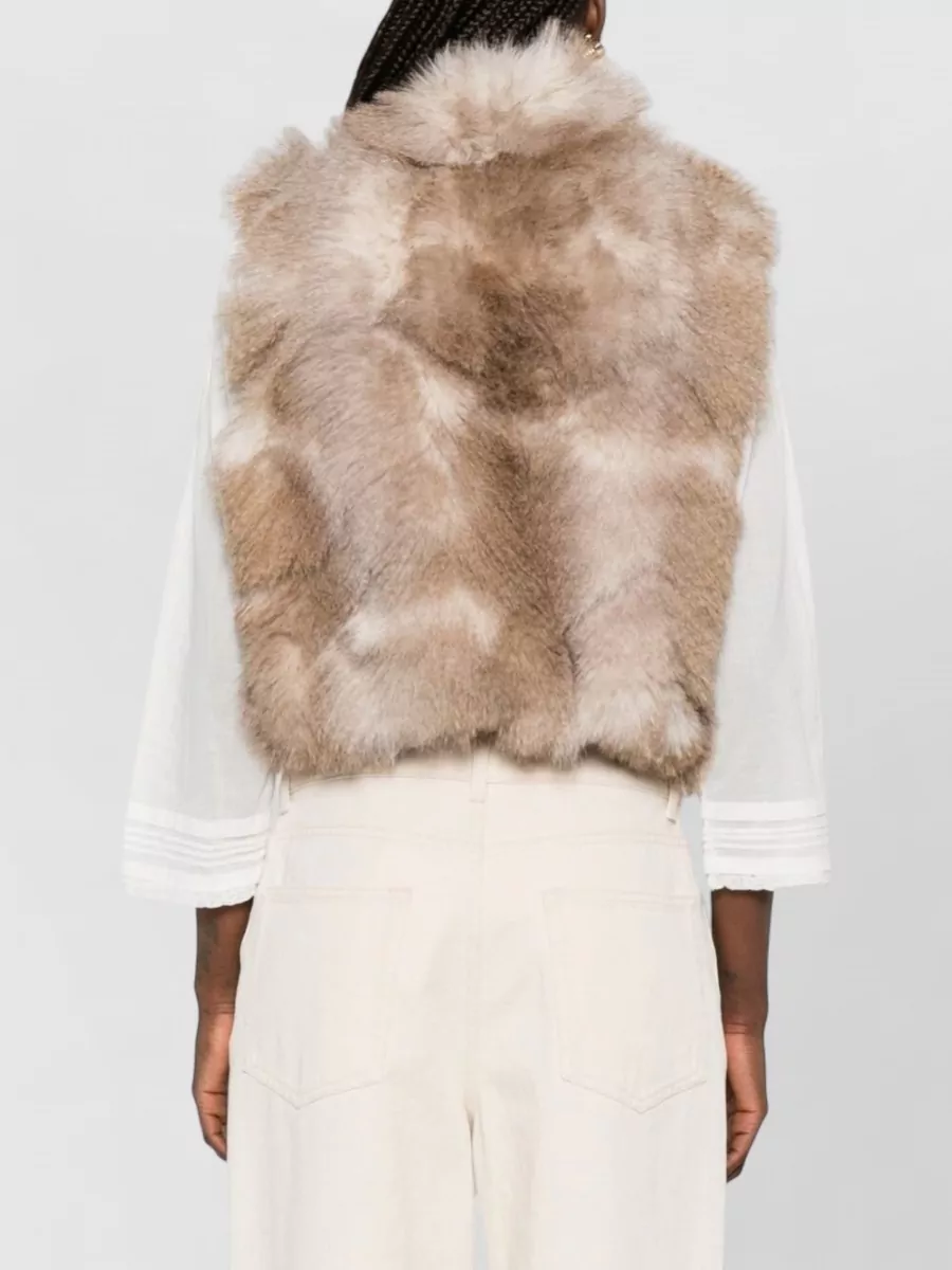 Forte Forte Faux Fur Sleeveless Jacket