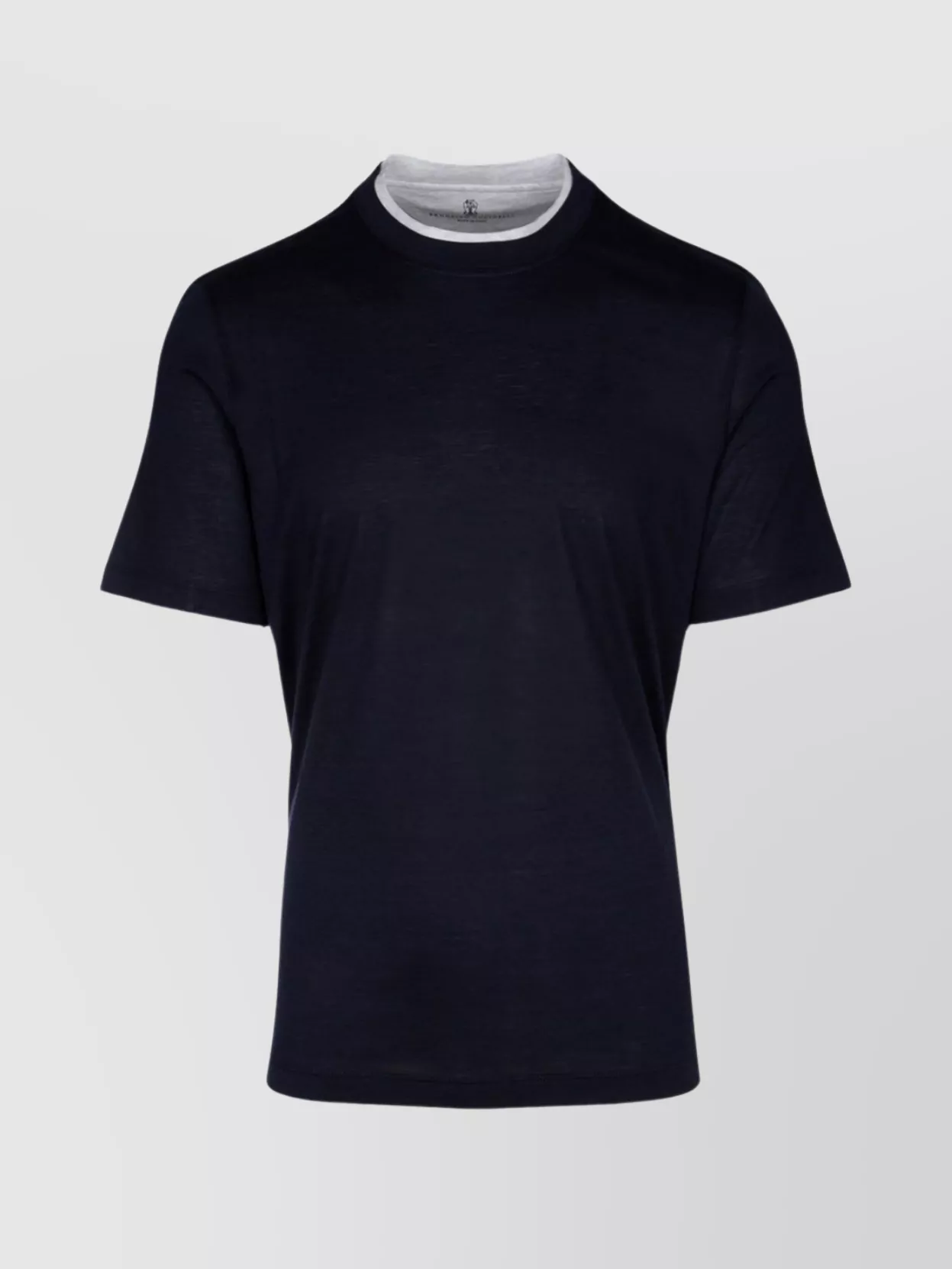 Shop Brunello Cucinelli Sleeve Neck Turtleneck T-shirt