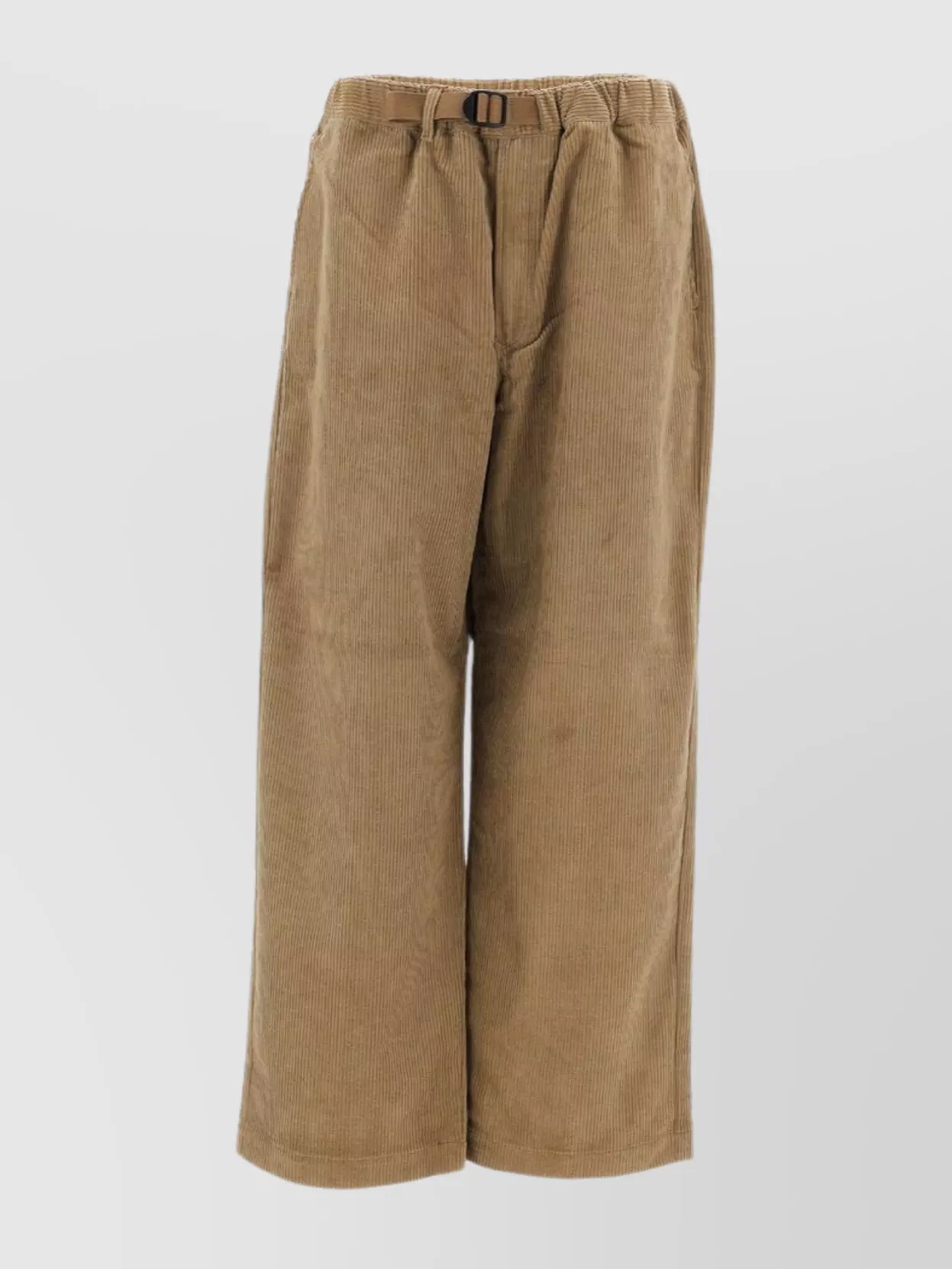 Shop Danton Cropped Elastic High Waist Trousers