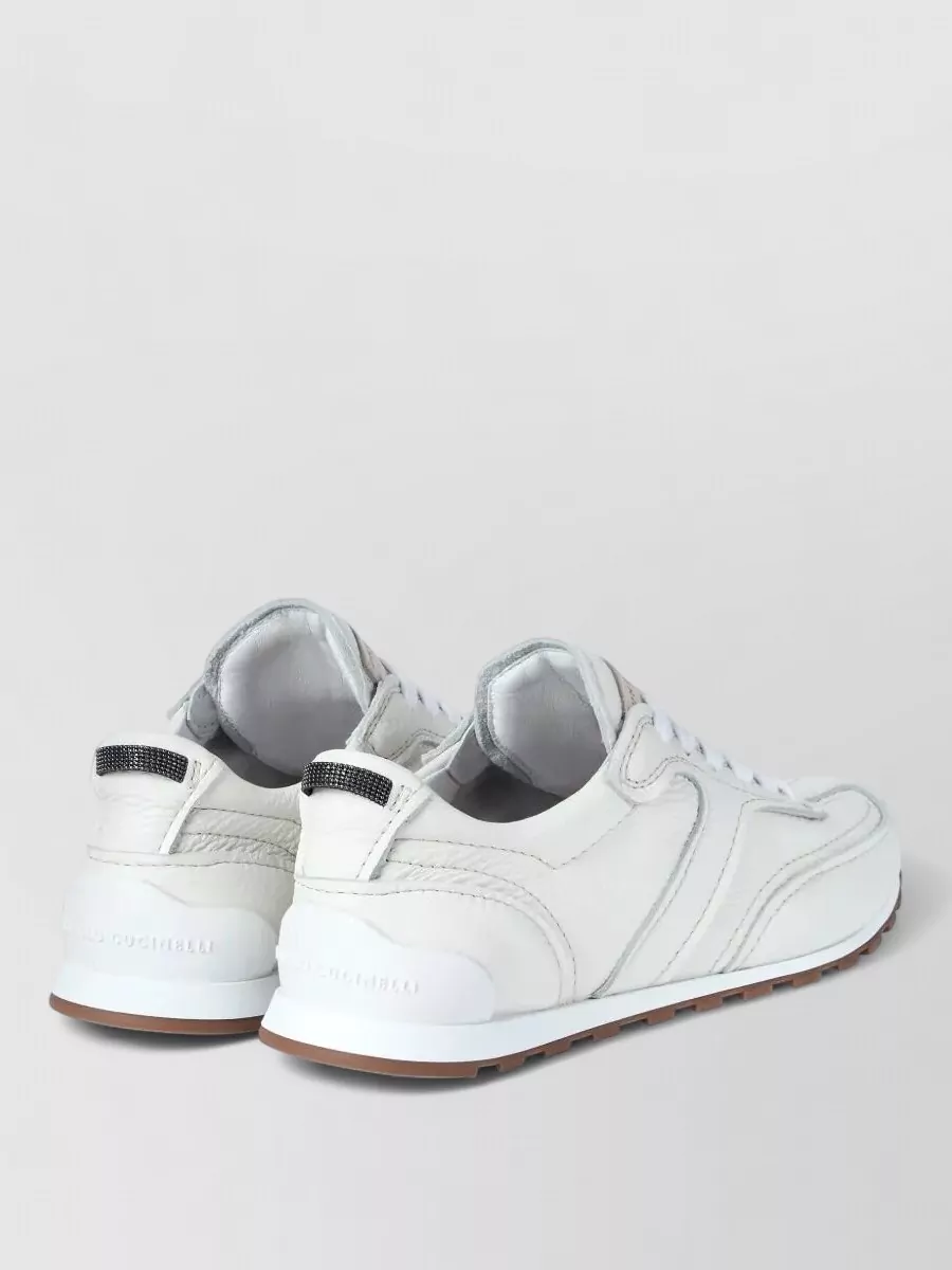 Brunello Cucinelli Leather Low-Top Sneakers