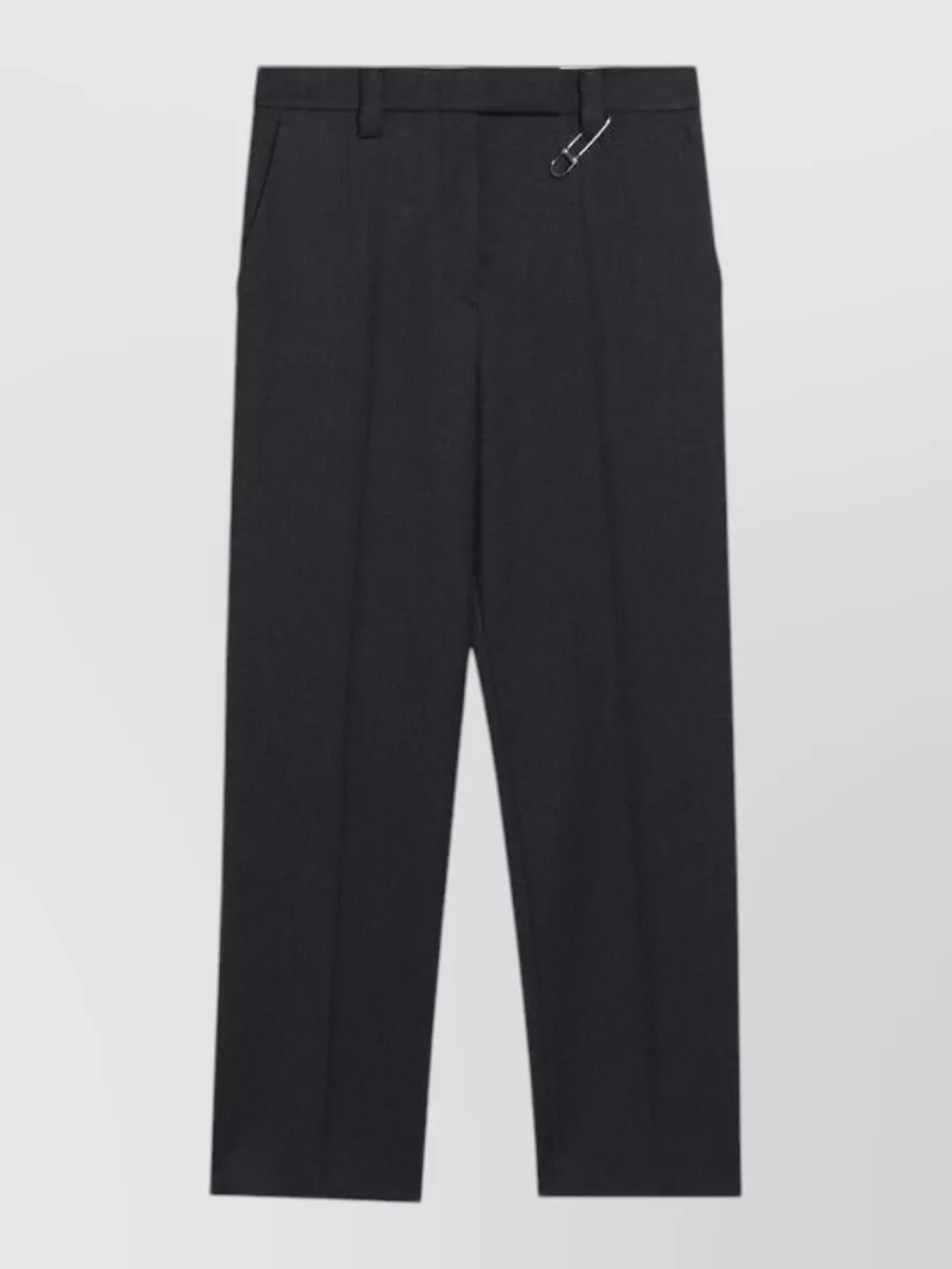 Prada wool straight trousers