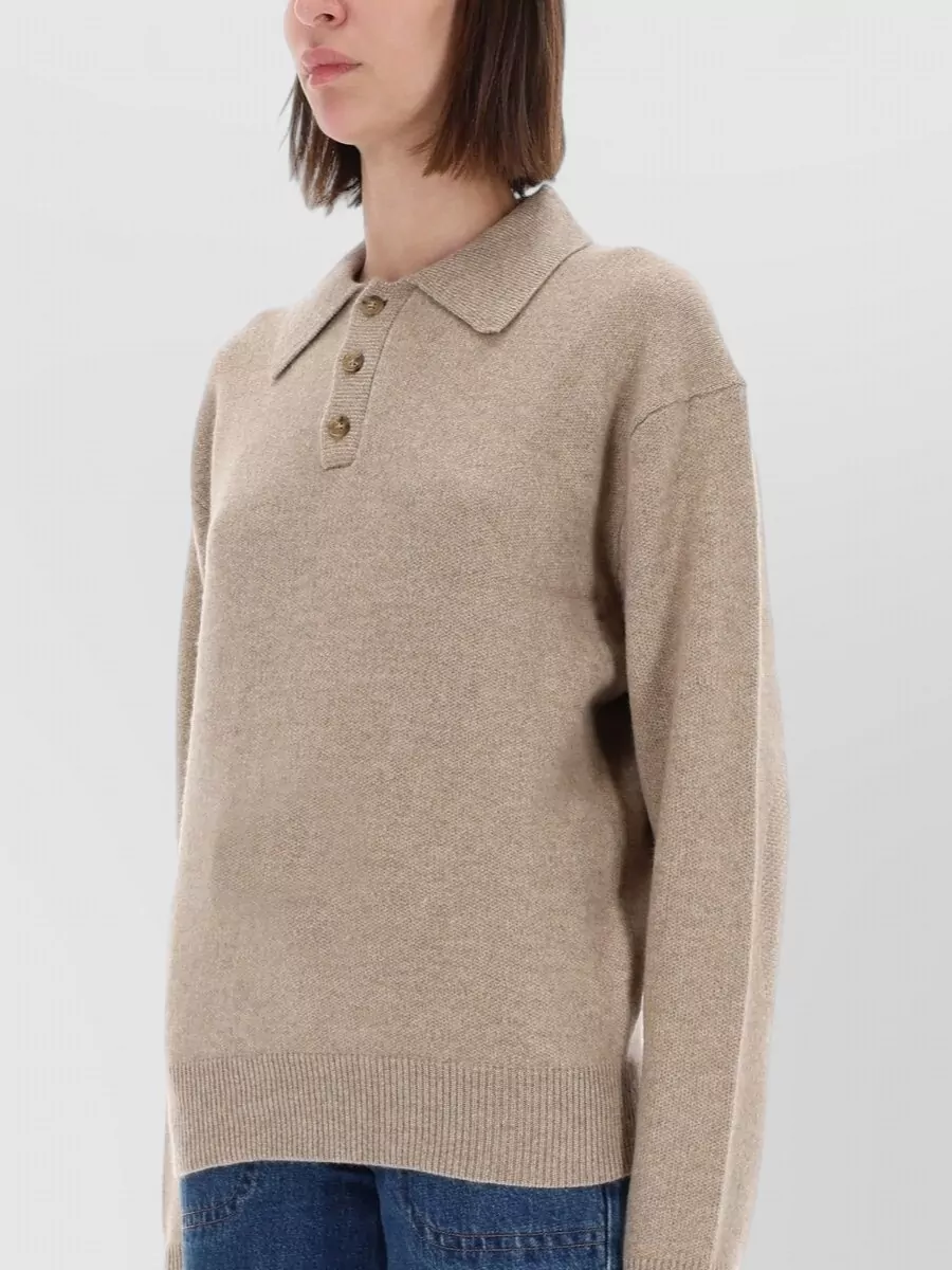 Guest In Residence Cashmere Polo Jumper