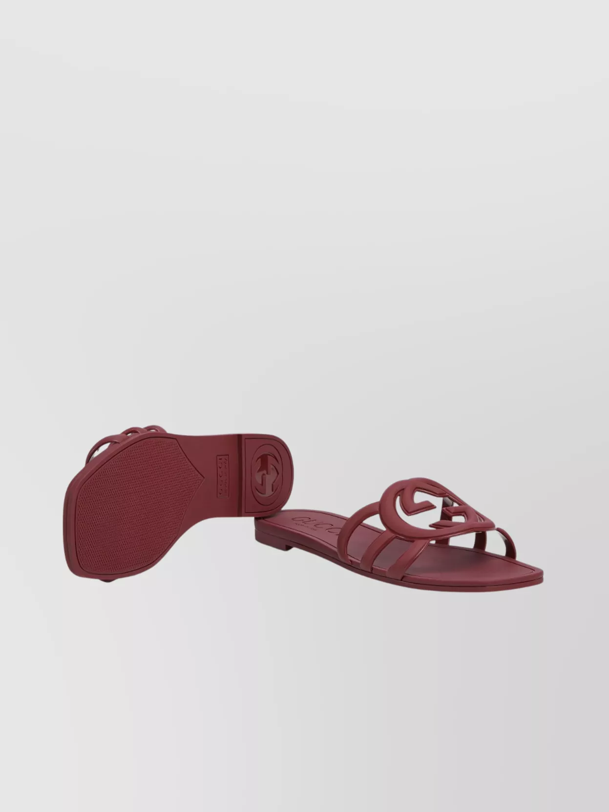 Gucci G Interlocking Slide Sandal