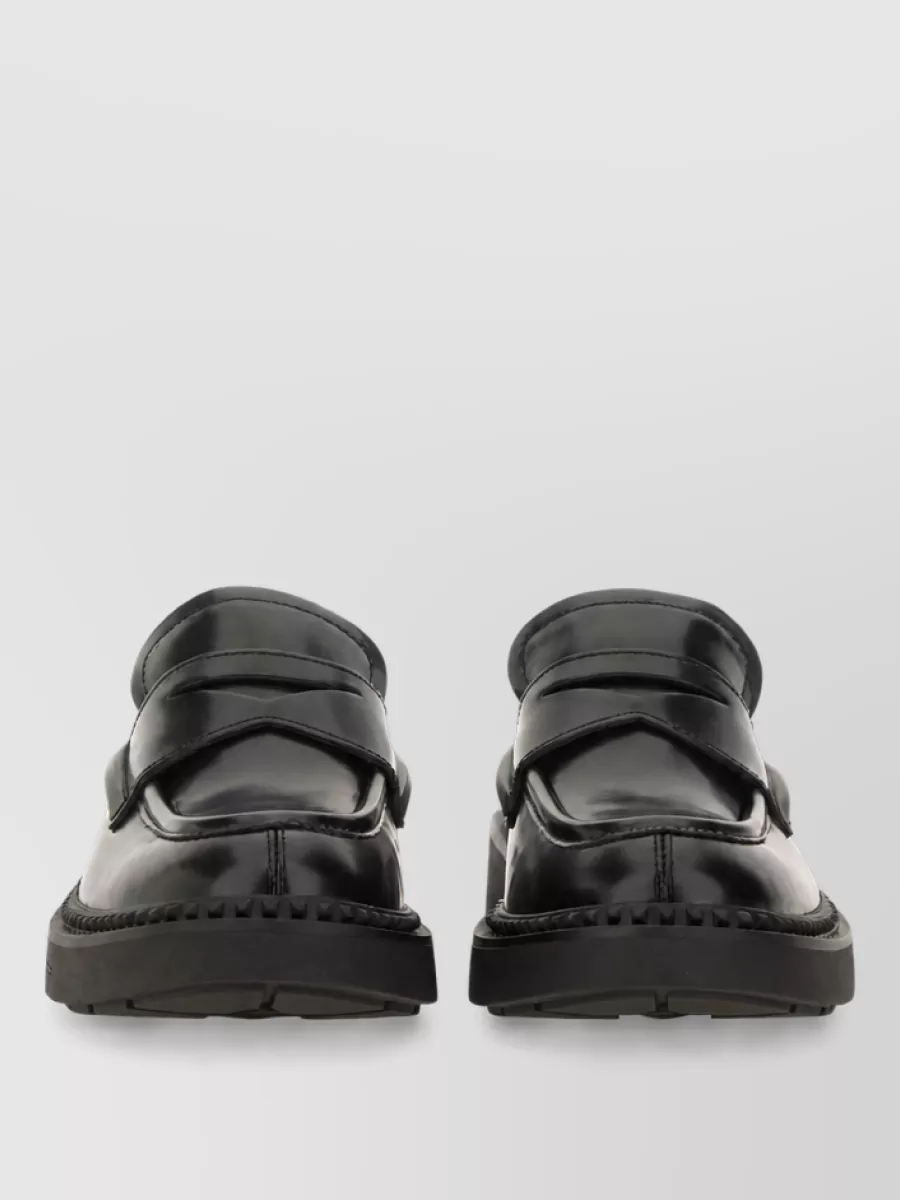 Ash Leather Loafers