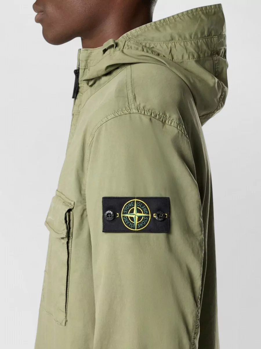 Stone Island Cotton Hooded Jacket