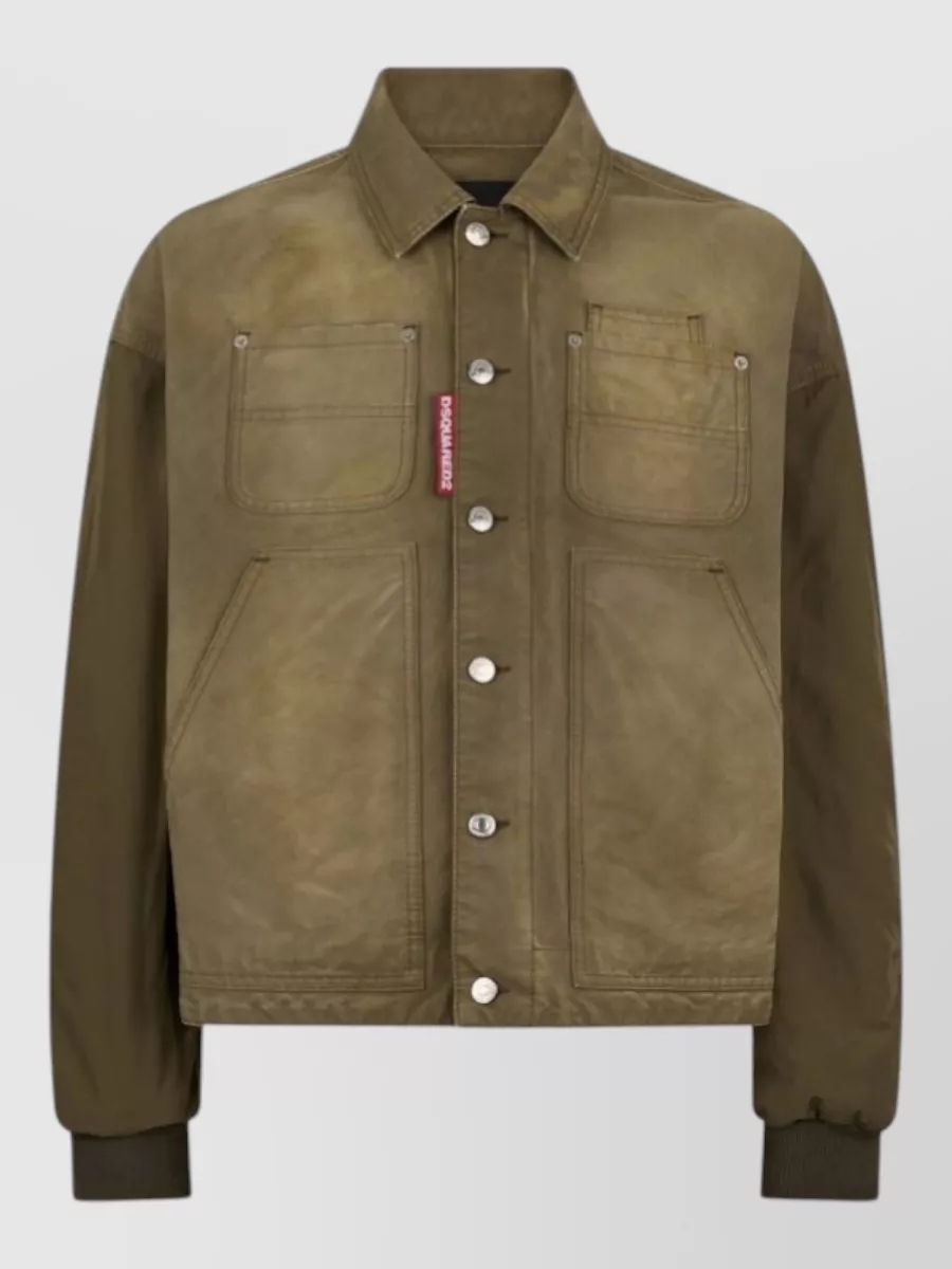 Dsquared2 cotton shirt jacket