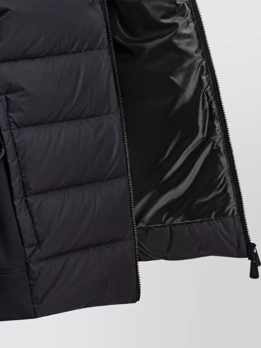 Moncler Grenoble Down Hooded Zip-Up Jacket