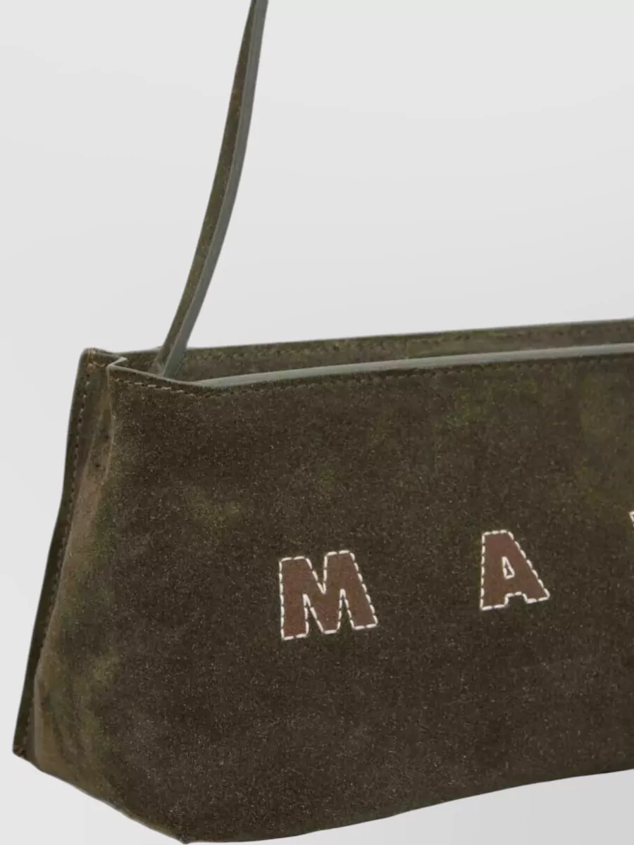 Marni Museo Small Leather Shoulder Bag