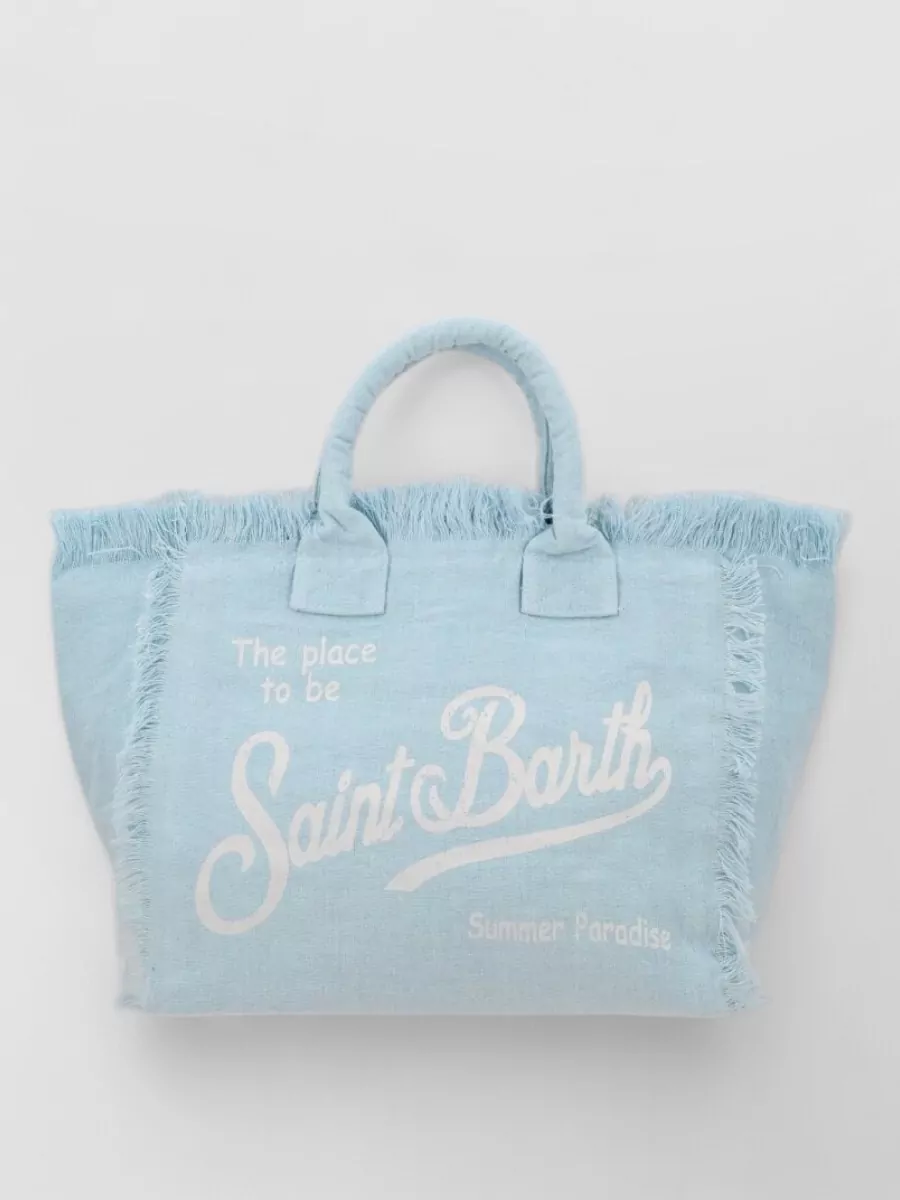 Mc2 Saint Barth Linen Beach Bag