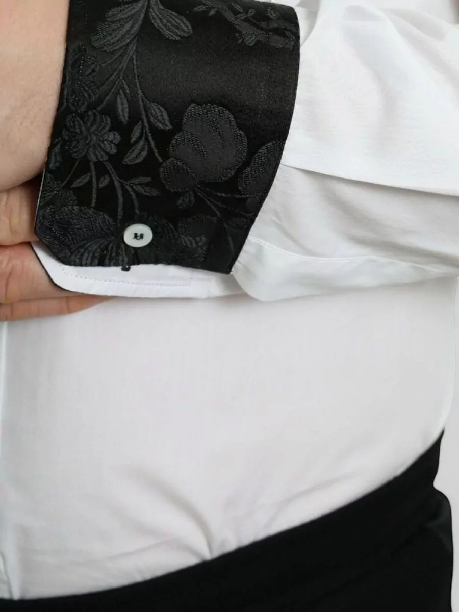 Dolce&Gabbana Cotton Jacquard Dress Shirt