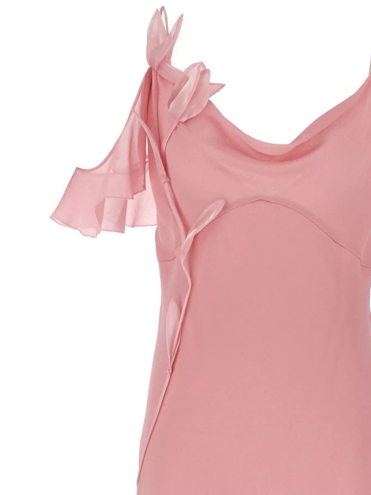 Self-portrait Self Portrait Long Dress In Pink