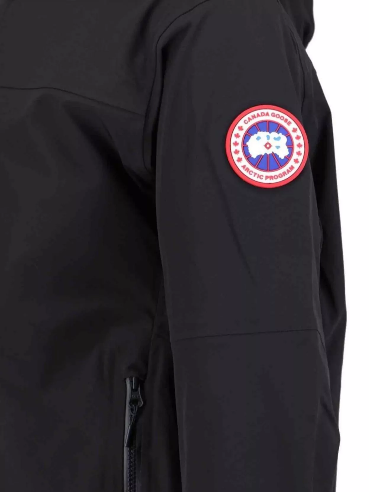 Canada Goose Hooded Long Sleeve Jacket Side Pockets