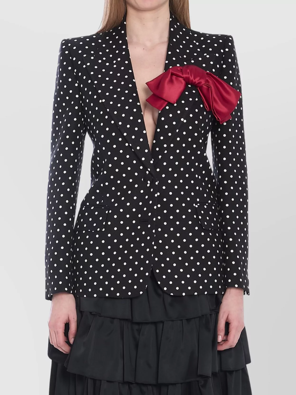 Valentino Garavani Single-Breasted Jacket Pludepois Print