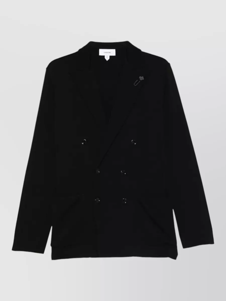 Lardini Cotton Double-Breasted Blazer