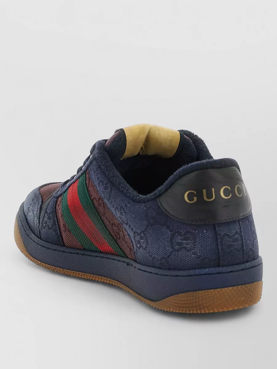 Gucci Gg Canvas Low-Top Sneakers
