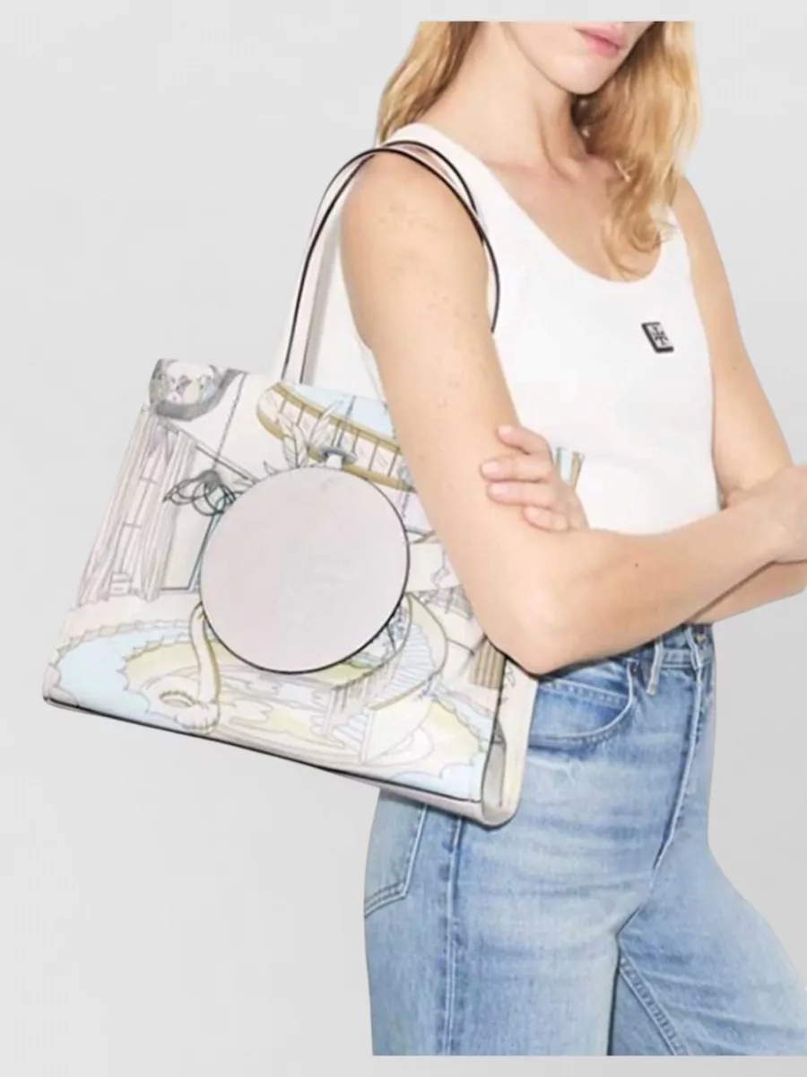 Tory Burch Ella Small Printed Tote Bag