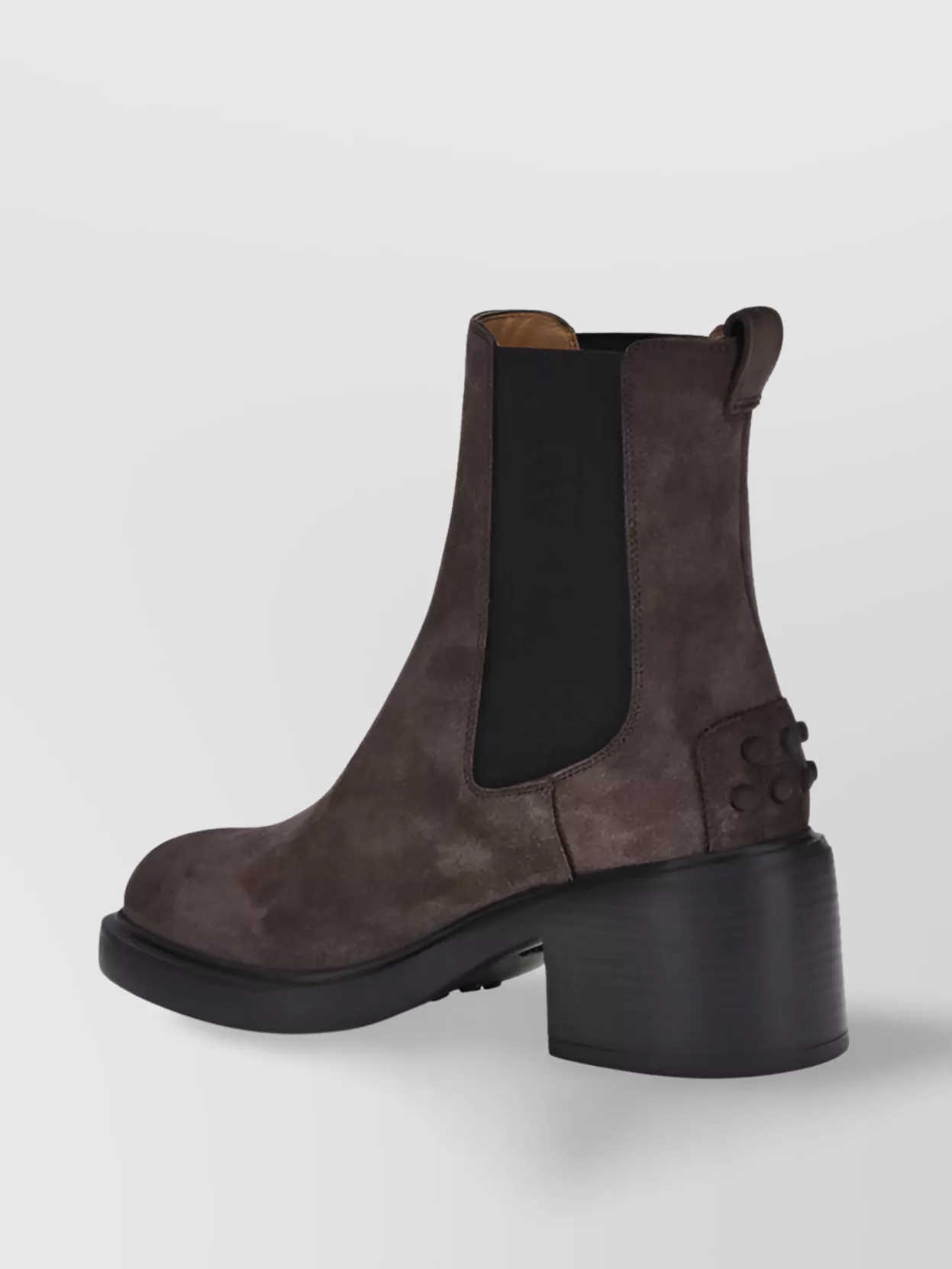 Tod's Block Heel Suede Ankle Boots