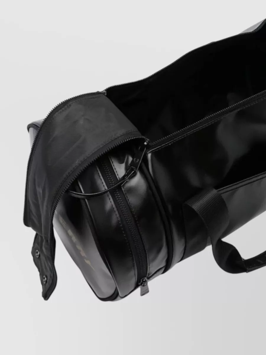 Fred Perry Barrel Shoulder Bag Top Handles Side Pocket