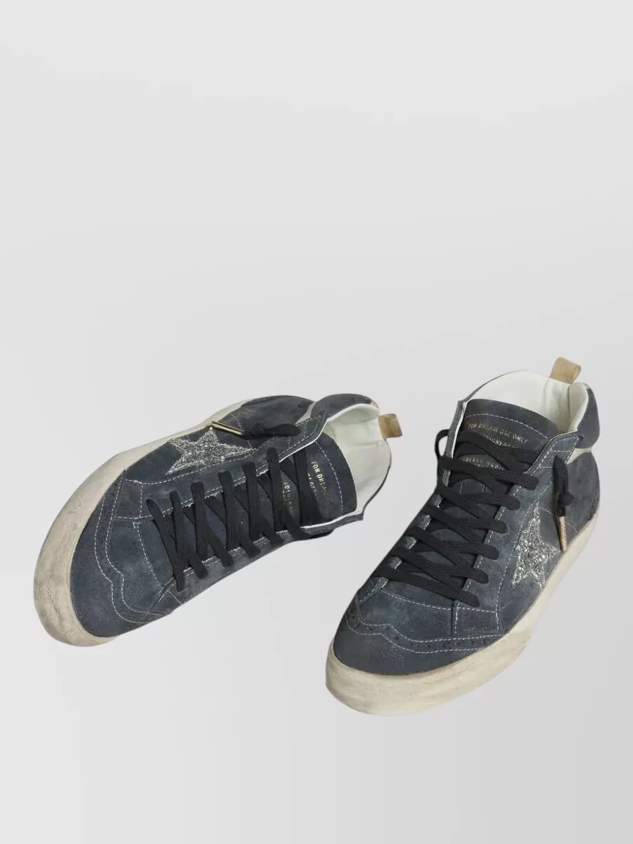 Golden Goose Leather High-Top Sneakers
