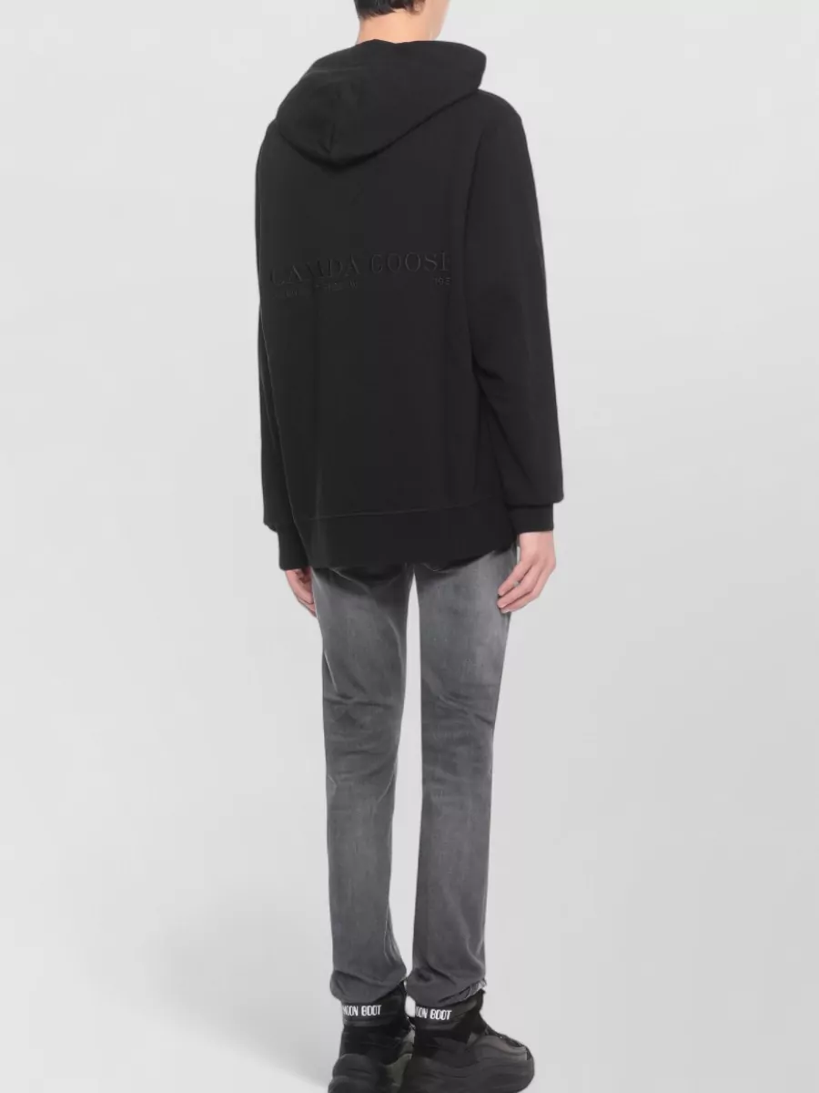 Canada Goose Hooded Long Sleeve Cotton Sweatshirt