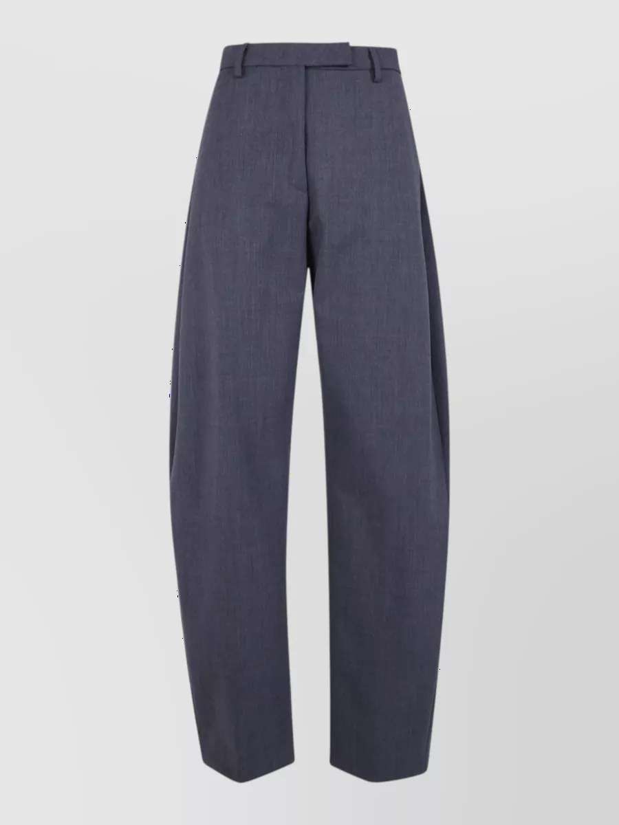 Thelatest wool-blend straight-leg suit trousers