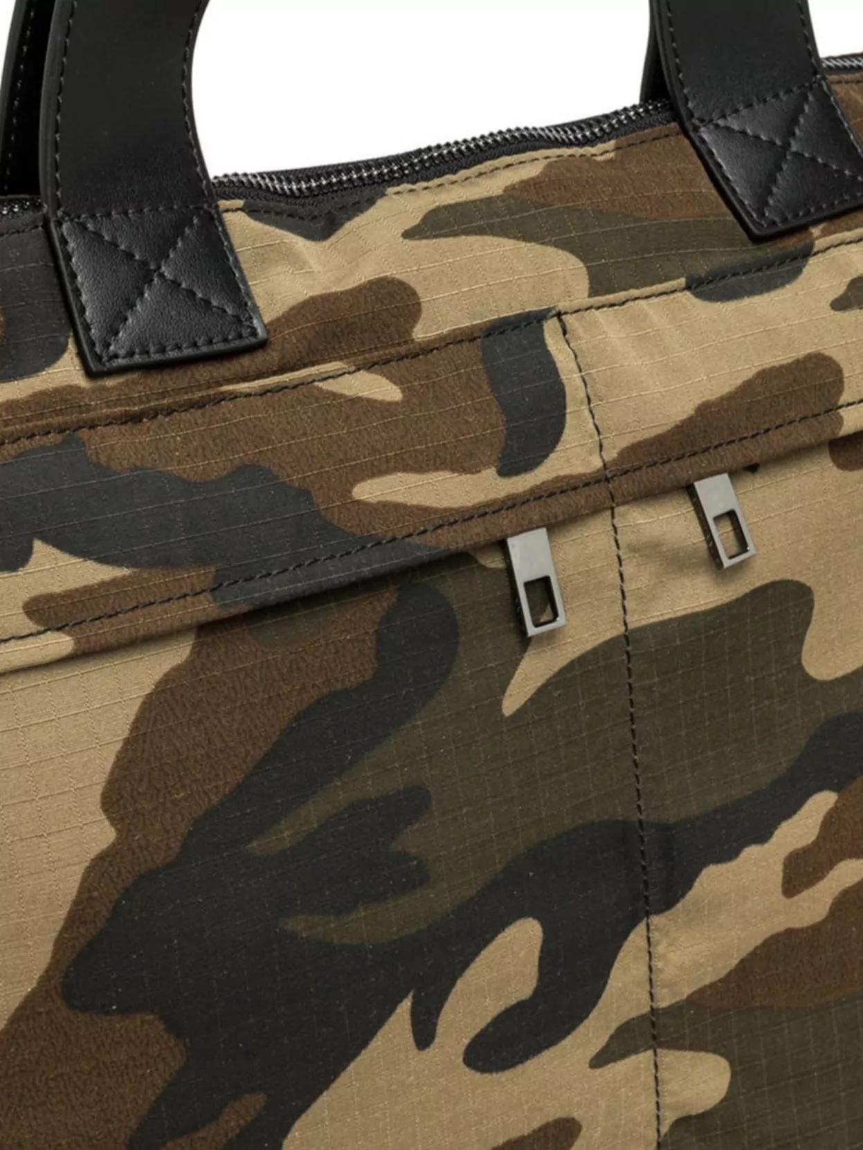 Gianni Chiarini Backpack With Camouflage Pattern And Exterior Pocket