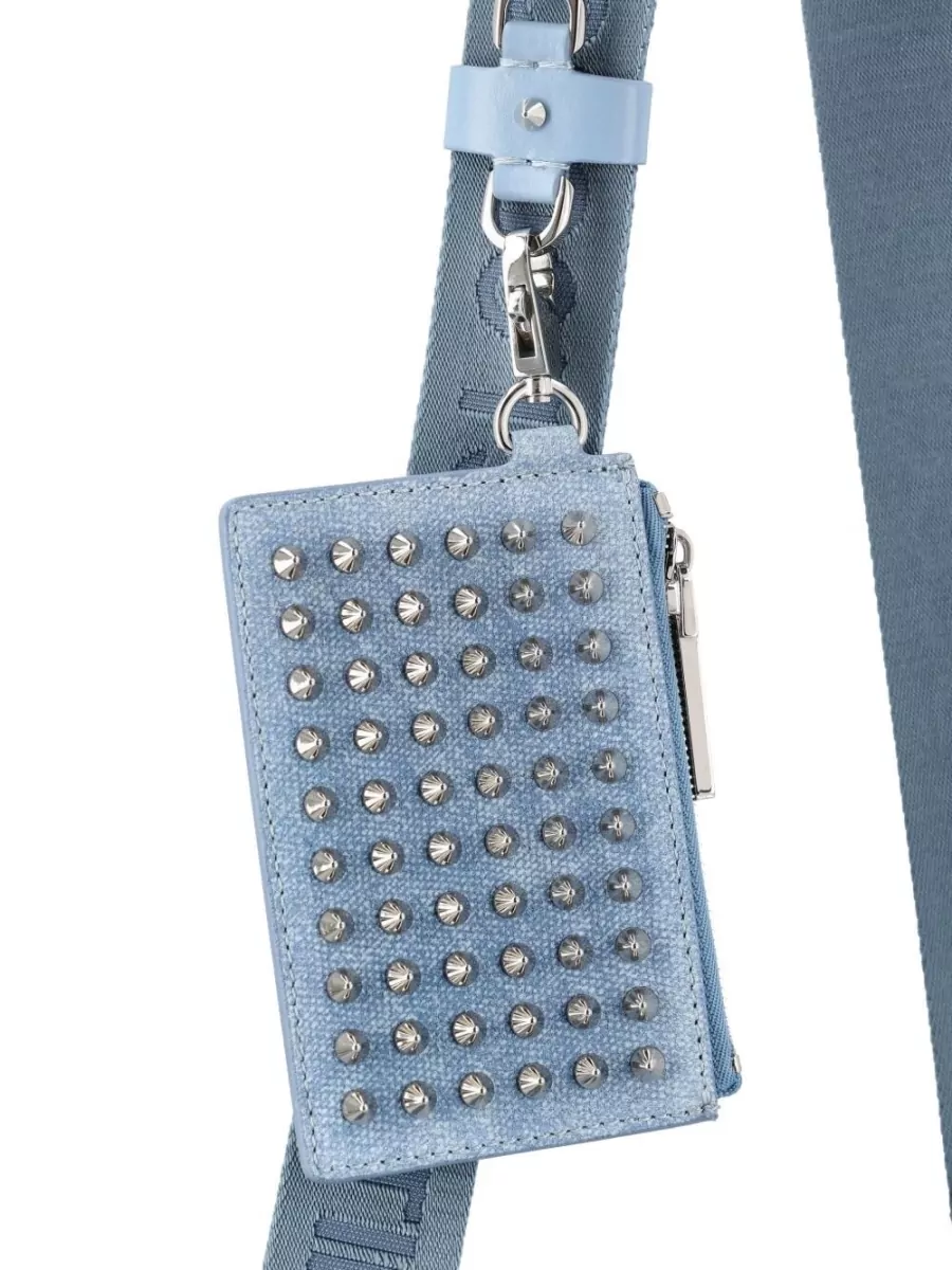 Christian Louboutin Studded Leather Shoulder Bag