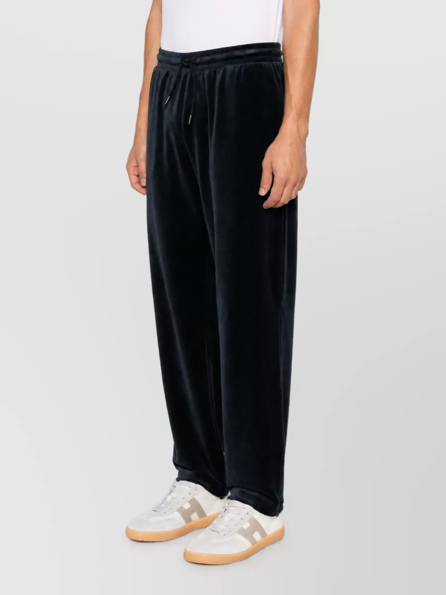 Emporio Armani Straight-Leg Loose-Fit Trousers