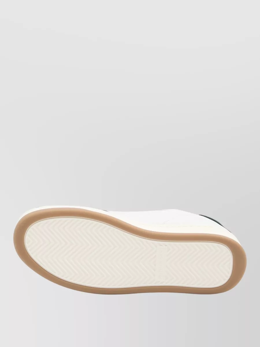 Saint Laurent Sl61 Leather Sneakers Signature Sole