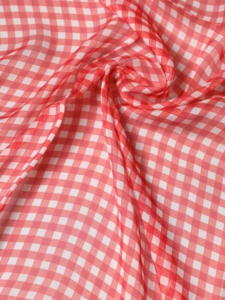 Dolce&Gabbana Silk Checked Scarf