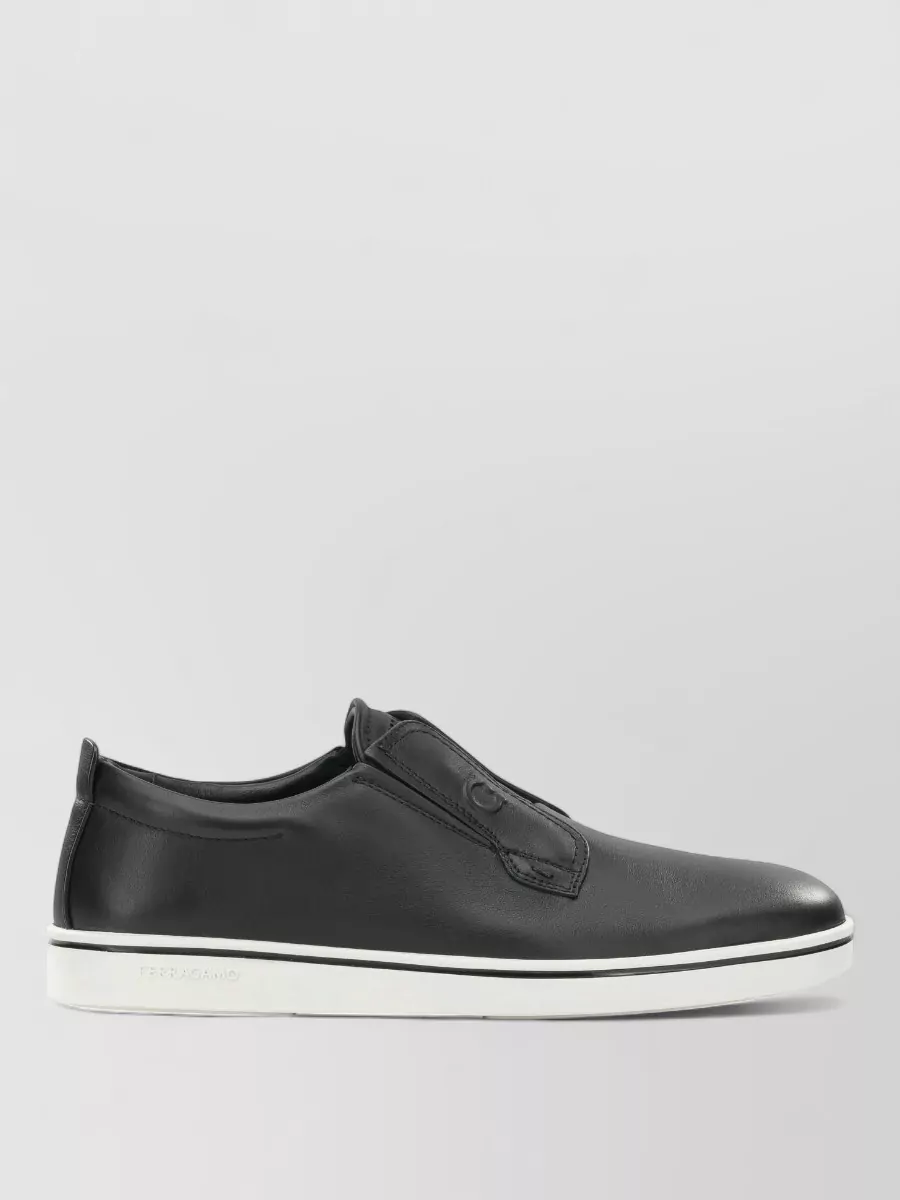 Ferragamo leather loafers