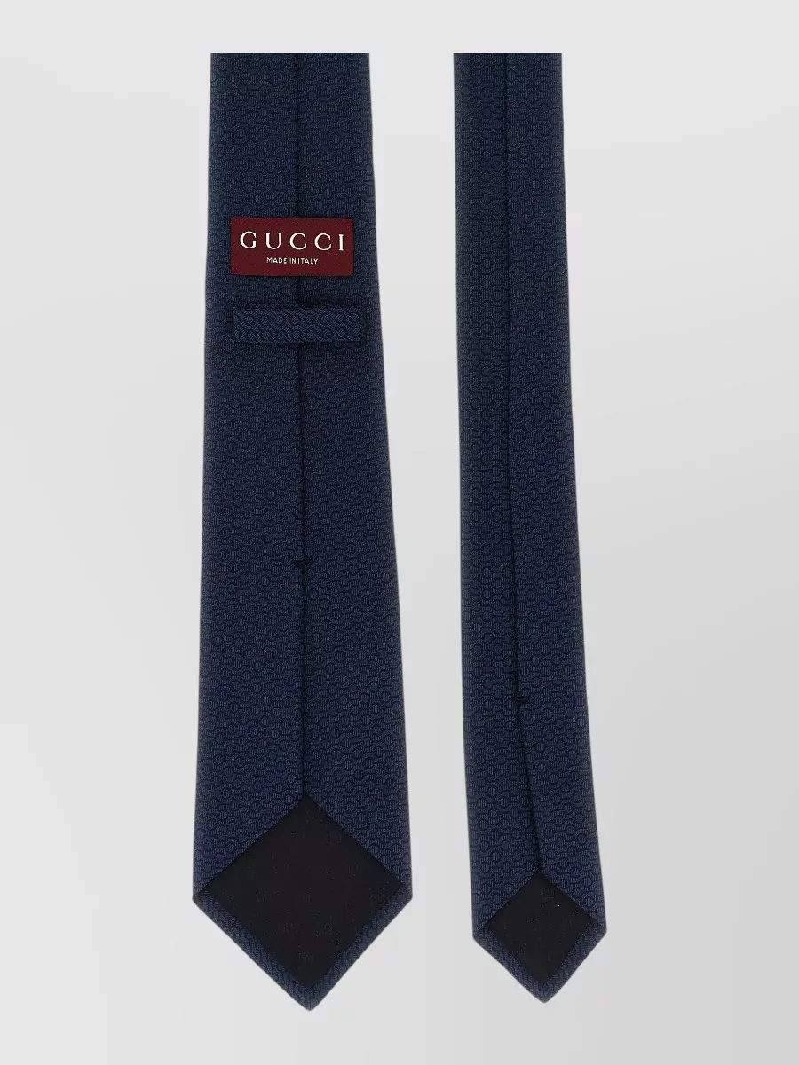 Gucci silk jacquard tie