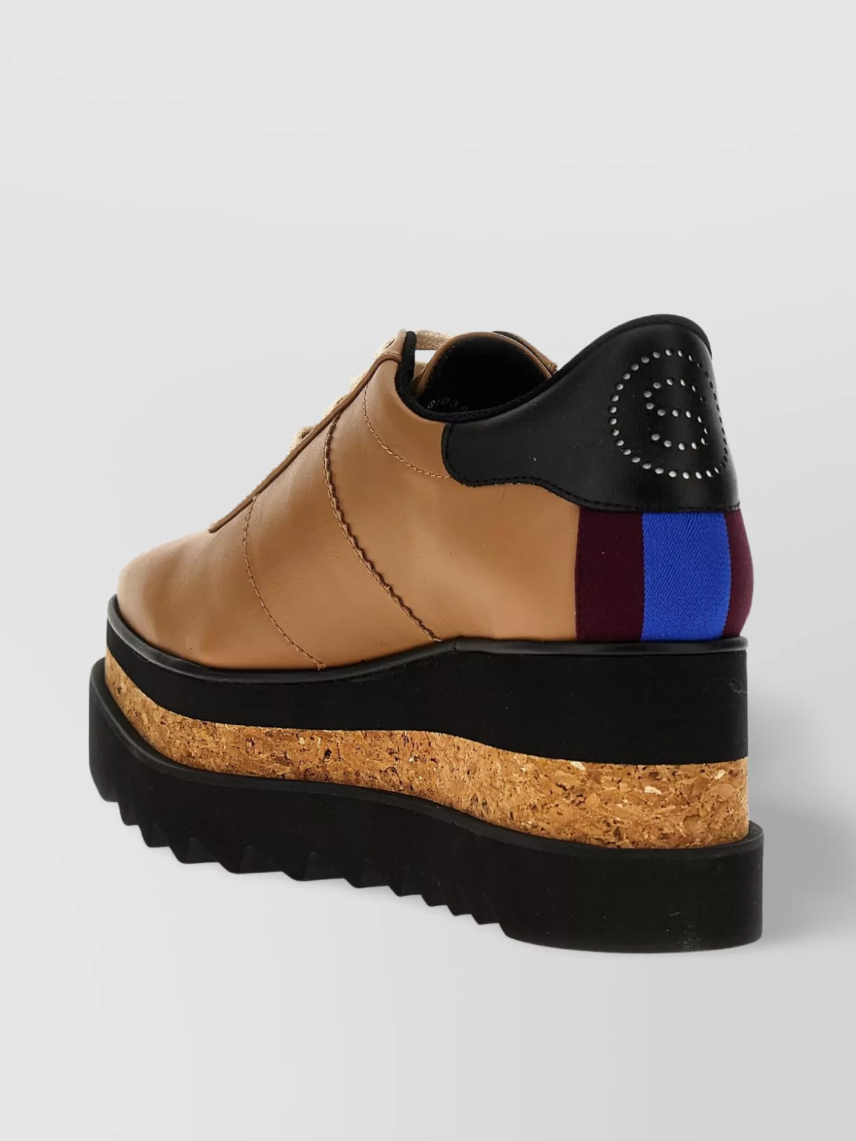 Stella Mccartney Wedge Platform Sneakers Heel Detail