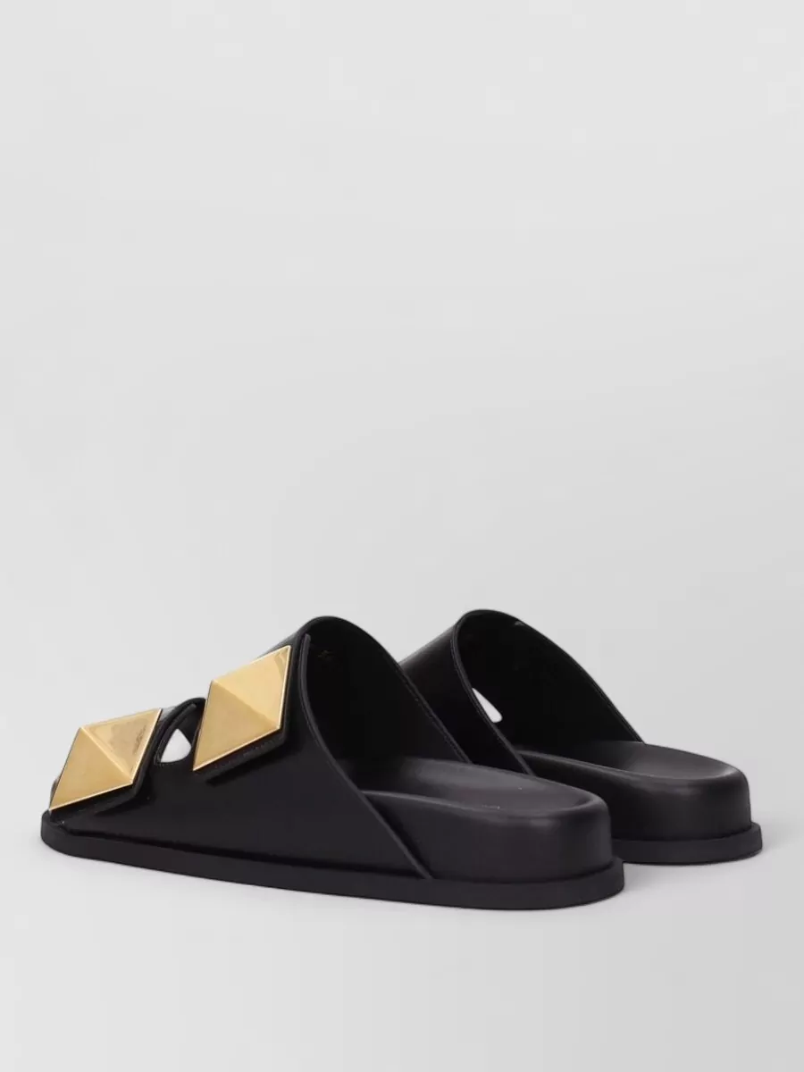 Valentino Garavani Leather Studded Sandals