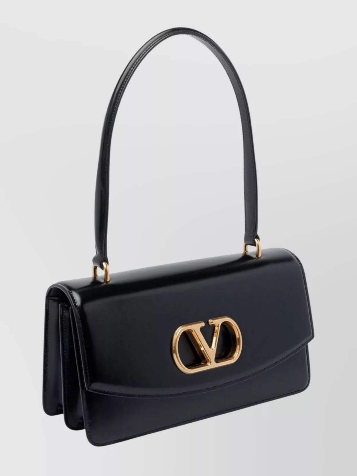 Valentino Garavani Leather Shoulder Bag Adjustable Strap