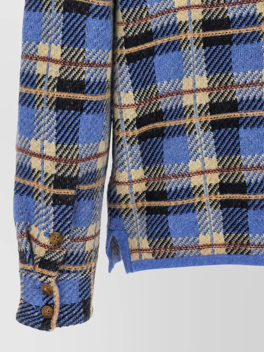 Guest In Residence Cashmere Checked Shirt Jacket