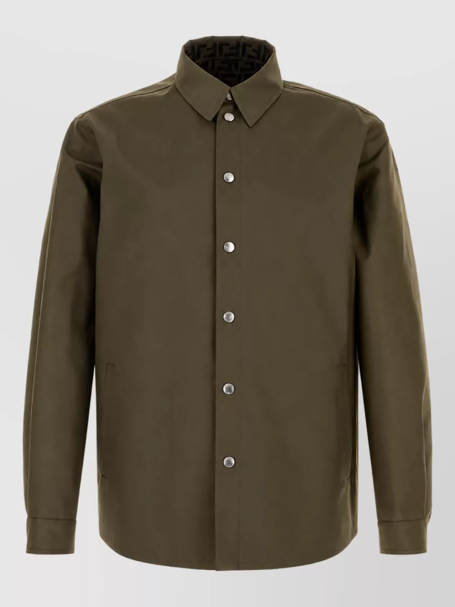 Fendi Polyester mackintosh overshirt